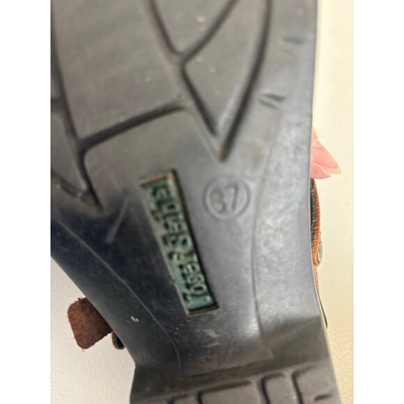 Josef Siebel Leather Mules Clogs Slides Size 6.5 (37) - Picture 6 of 6